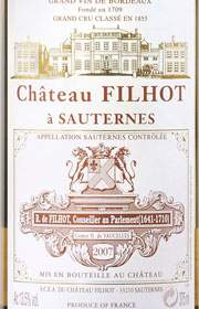 Chateau Filhot 菲乐庄正牌
