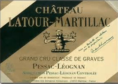 Chateau Latour-Martillac 拉图玛蒂雅克庄葡萄酒